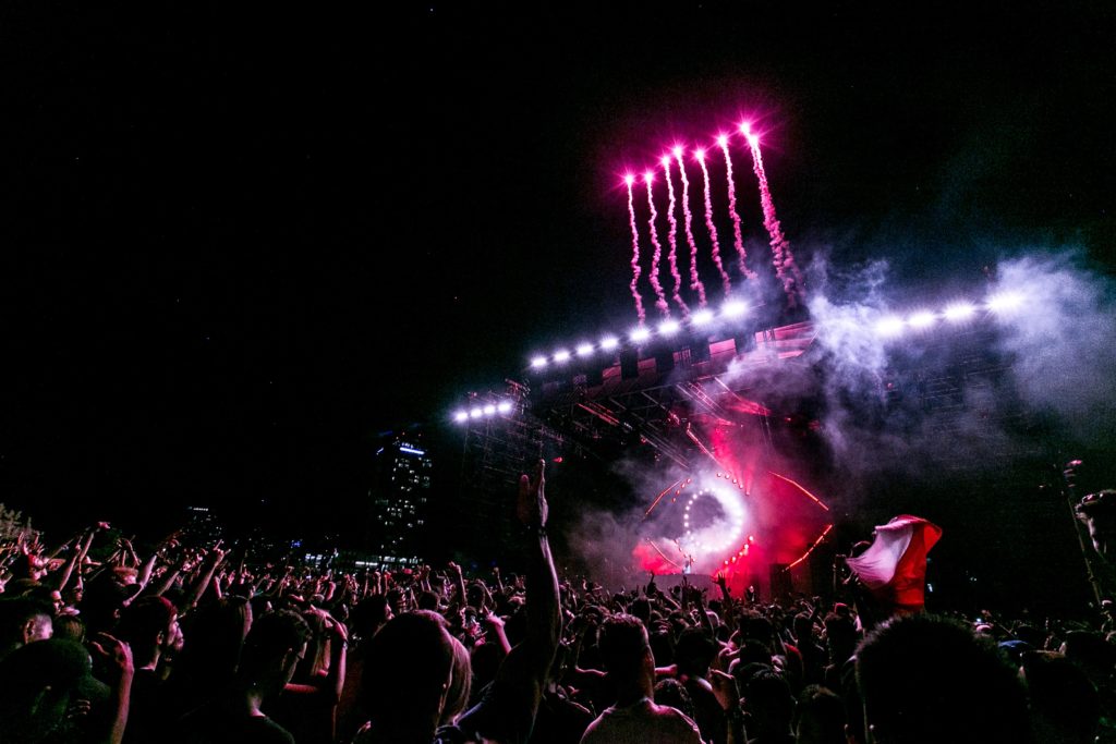 Pyrotechnik auf Events